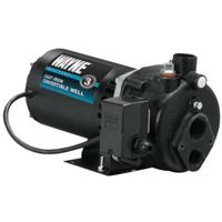 Wayne Jet Pump, 1 HP, 120/240V, 3/4 in Connection, 90 ft Max Head, 1056 GPH, Cast Iron (CWS100)