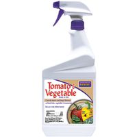 Bonide 688 Tomato & Vegetable 3-in-1 Liquid Spray Application, 1 Qt