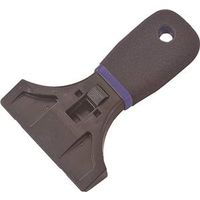 ProSource 14082-5 Safety Scraper, 3-1/2 in W Blade, Full Tang Blade, HCS Blade, Plastic Handle, Soft Grip Handle