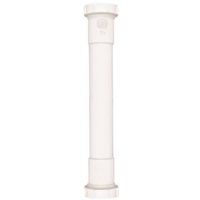 Plumb Pak PP55-2W Pipe Extension Tube, 1-1/2 in x 6 in, Slip Joint, Polypropylene, White