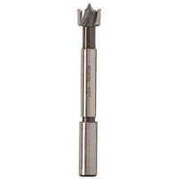 Irwin Forstner Bit, 3/8 in Dia, 3-1/2 in OAL, 2-Flute, 3/8 in Dia Shank, Reduced Shank