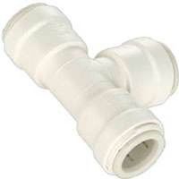 Watts 3523-08 Union Pipe Tee, 3/8 in, Sweat Push-Fit, Plastic, White, 100 PSI