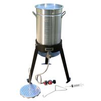 30 Qt Aluminum Turkey Fryer (22.5 lb)