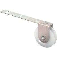 Prime-Line 2-Roller Assembly, 1" Diameter, 1/4" Width, Plastic/Steel