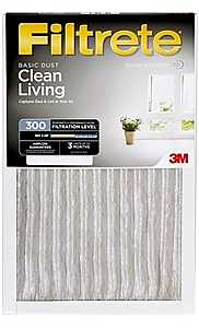 Filtrete Air Filter, 25" L x 20" W, MERV 5, 300 MPR for Air Conditioner, Furnace, HVAC System
