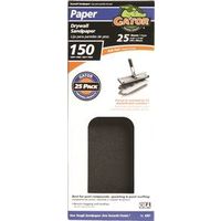 4-1/4" x 11-1/4" 150 Grit Sanding Sheets for Paint