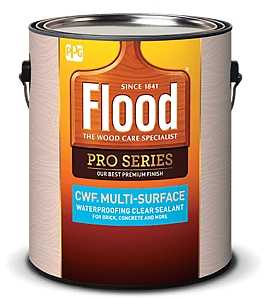 Flood CWF Multi-Surface Waterproof Sealant, Clear Liquid, 1 Gallon