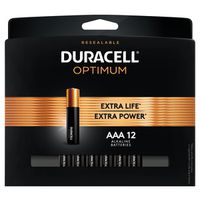 Optimum AAA Batteries - 12 Count
