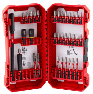 Milwaukee SHOCKWAVE Impact Duty Series 34-Piece Driver Bit Set, All-Purpose, Alloy Steel