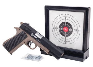 Crosman Classic Series S1911KT Pistol Kit, BB Caliber, 200 FPS, Smooth Bore Barrel