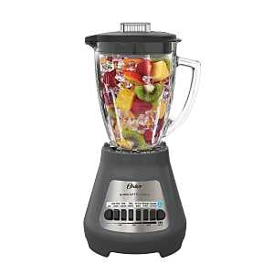 Oster Classic Series Blender, 48 oz Bowl, 700 W, 8-Speed, Gray, Plastic Bowl