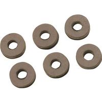Plumb Pak PP805-30 Faucet Washer, #00, 1/2 in Dia, Rubber, For: Sink and Faucets