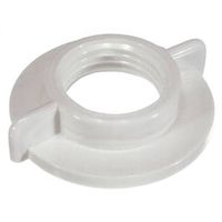 Danco Universal Plastic Faucet Shank Locknut, White, for 1/2" IPS Connections (73113B)