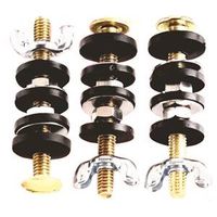 Plumb Pak PP835-181 Bolt Set, 5/16-18 x 3 in, Brass Toilet Tank/Bowl Kit KOHL