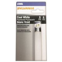 Sylvania 20619 Fluorescent Bulb, 6W, T5 Lamp, Miniature G5 Base, 270 Lumens, 4200K, Cool White Light