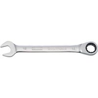 DEWALT DWMT72303OSP Combination Wrench, 15 mm Head, 7-9/16 in L, 12-Point, Chrome, Comfort-Grip Hand