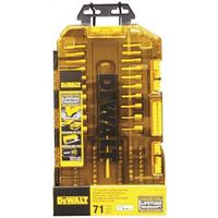 DEWALT DWMT73808 Multi-Bit and Nut Driver Set, Chrome Driver Set Multi Bit/Nut