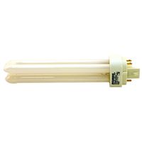 Sylvania 20644 Compact Fluorescent Bulb, 26 W, T12 Lamp, G24Q-3 Base, 989 Lumens, 3500 K