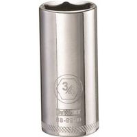DEWALT DWMT88991OSP 3/4 In Socket, 3/8 In Drive, 6-Point, Vanadium Steel, Polished Chrome