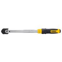 DEWALT DWMT75463 Torque Wrench, 3/8 in Drive, 17-5/16 in OAL, 20 to 100 ft-lb, Steel
