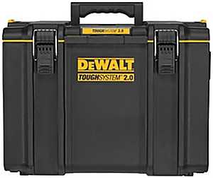 DEWALT ToughSystem 2.0 Series DWST08400 Extra Large Tool Box, 110 lb, Black