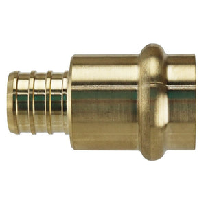 Apollo Adapter, 3/4 in PEX B Barb x Press Fit Brass 200 psi Pressure (APXPR3434)