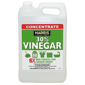Harris VINE30-25 All-Purpose Cleaner, 2.5 Gal, Liquid 30PCT Vinegar Concentrate