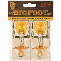 J.T. Eaton 406XT Snap Trap, 4 in W, 1-1/2 in H, 4 Pack WD Mouse Trap