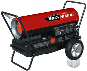 Dura Heat DFA135C Kero Forced Air Heater with Thermostat, 10 gal Fuel Tank, Kerosene, 135000 Btu, White