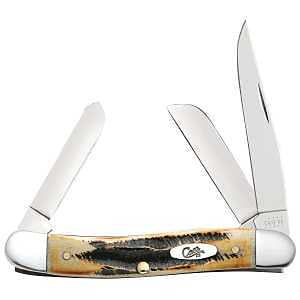 Case XX 03578 Medium Stockman Folding Pocket Knife, Tru-Sharp Stainless Steel Blade