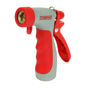 Chapin 4692 Hi-Temp Hose Nozzle, 3/4 in, GHT, 2.5 to 10 gpm, Poly, Gray