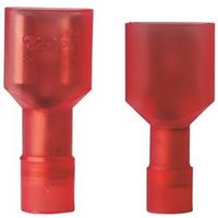 Gardner Bender 20-151P Disconnect Terminal, 600 V, 22 to 18 AWG Wire, 1/4 in Stud, Red