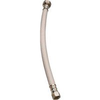 Plumb Pak EZ Series Sink Supply Tube, 36 in L, 3/8 in Inlet, 1/2 in Outlet