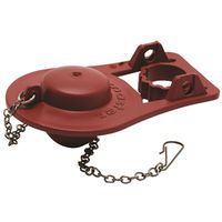 Fluidmaster Red Toilet Flapper for Flush Valves, 3.5 GPF or Larger Toilets (Model 504)