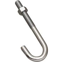 1/2x6 Zinc J Bolt