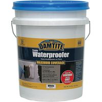 Damtite 01451 Powder Waterproofer, White, Powder, 45 lb Pail