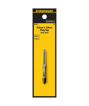 Isomax 82557 Tap, 6 mm x 1 Thread, Plug Chamfer, Tungsten Steel