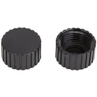 Landscapers Select GHEC Hose End Cap, 3/4 in, Female, Plastic, Black, 2PC