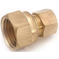 Brass Coupling, 1/4" CXFIP