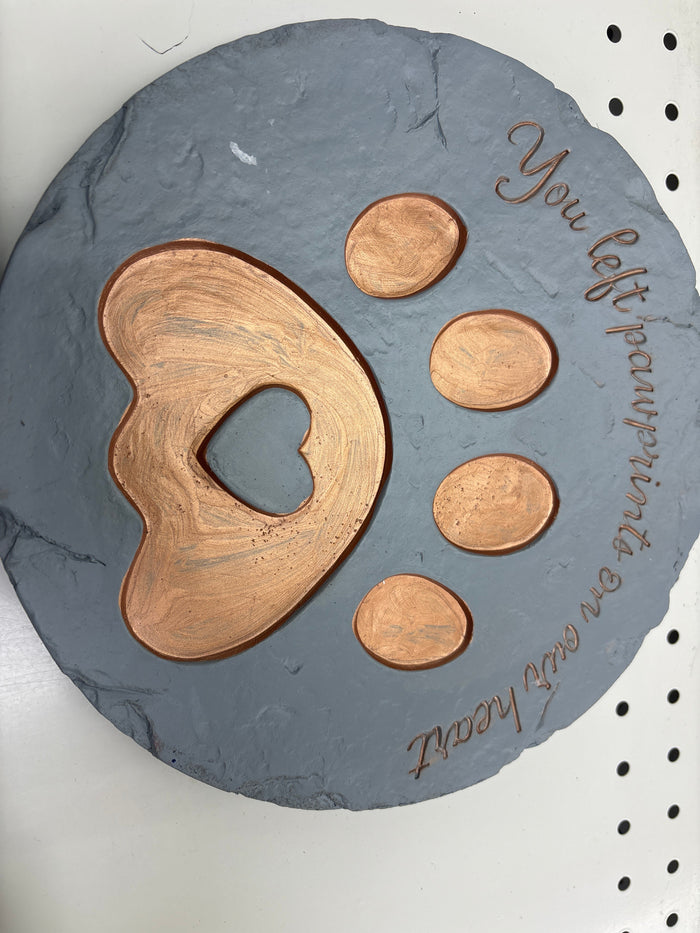 Pawprints Garden Stepping Stone