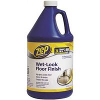 Zep Floor Polish, 1 Gallon, Liquid, Ammonia, Milky White