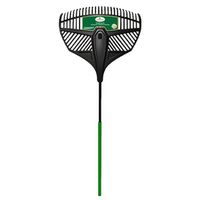 Poly Leaf Rake with Steel Handle