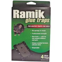 Neogen 116220 Glue Trap, Pre-Baited Board Mouse Glue Ramik 4P