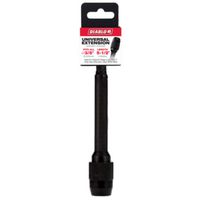 Diablo DHS375XT6 Universal Extension, 3/8 in Shank, 5-1/2 in L, Hex Shank