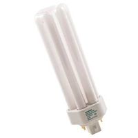 Sylvania 20871 Compact Fluorescent Bulb, 42W, T4 Lamp, GX24Q-4 Base, 2670 Lumens, 3500K White Light