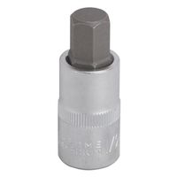 Vulcan Hex Bit Socket, 1/2 in Tip, 1/2 in Drive, Chrome, 2-1/2 in OAL