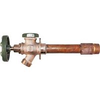 Arrowhead Brass 425-08QTLF Anti-Siphon Frostproof Wall Hydrant, 1/2 x 3/4 in Connection, 125 psi