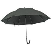 Diamondback TF-04-BK Deluxe Rain Umbrella, Round Canopy, Nylon Fabric, Black Fabric, 27 in OAH