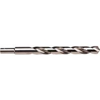 Irwin 73826 Jobber Drill Bit, 13/32 in Dia, 5-1/4 in OAL, Spiral Flute, 2-Flute, Reduced Shank