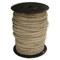Southwire 10WHT-SOLX500 Series Building Wire, White Sheath, 10 AWG, 1-Conductor, 500 ft, Copper